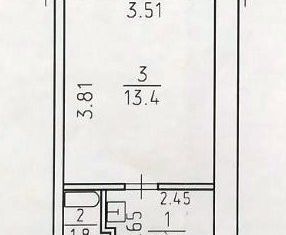 Продается квартира студия, 19 м2, Ижевск, Буммашевская улица, 19, жилой район Буммаш