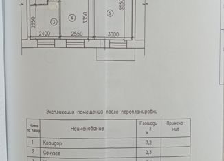 2-ком. квартира на продажу, 41.1 м2, Ухта, Первомайская улица, 35