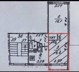 Комната на продажу, 45 м2, Санкт-Петербург, Белградская улица, 34к2, метро Проспект Славы