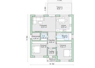 Продаю дом, 95.35 м2, ДНП Ясная Поляна, ДНП Ясная Поляна, 93