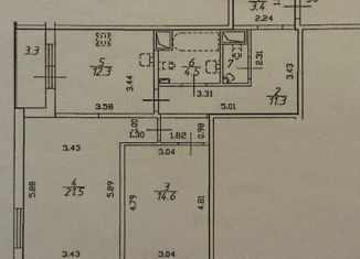 Продажа 2-комнатной квартиры, 69.1 м2, Санкт-Петербург, метро Выборгская, улица Академика Павлова, 6к3