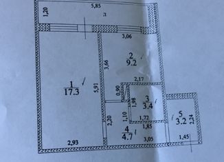 Продаю 1-ком. квартиру, 37 м2, Ульяновск, Транспортная улица, 4