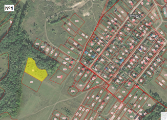 Продается земельный участок, 76.7 сот., деревня Теряево 2-е, Полевая улица