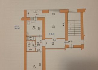 Продажа двухкомнатной квартиры, 50 м2, Ейск, Таманская улица, 101