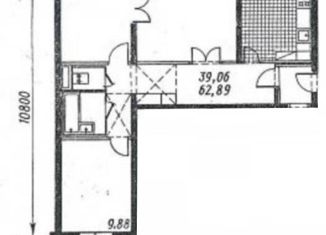 Продается 3-комнатная квартира, 62.89 м2, Москва, метро Бибирево, улица Корнейчука, 33А