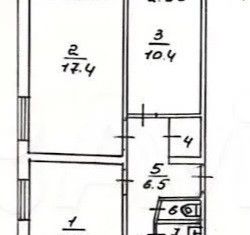 Продам 3-комнатную квартиру, 60.8 м2, Камчатский край, Комсомольская улица, 71