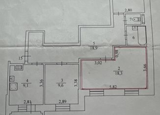 Комната на продажу, 71 м2, Лангепас, улица Ленина, 4