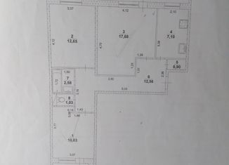 Продам комнату, 65 м2, Ульяновск, улица Карбышева, 28