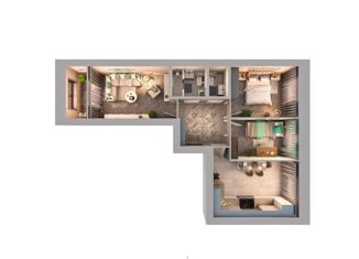 Продаю 3-ком. квартиру, 69 м2, Казань, улица Ярдем, 25, Приволжский район