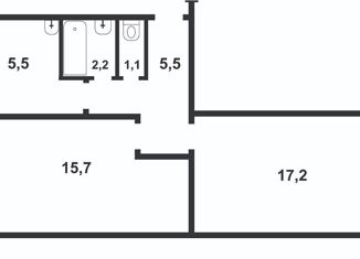 Продажа 2-ком. квартиры, 47.2 м2, Белокуриха, улица Академика Мясникова, 23