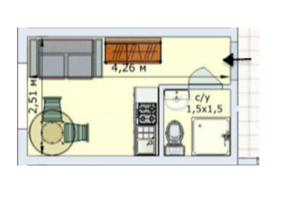 Продается квартира студия, 10.7 м2, Москва, Дегунинская улица, 13, САО