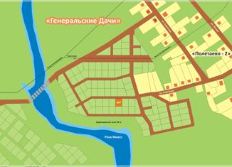 Продажа земельного участка, 10 сот., деревня Полетаево II-е, Лесная улица