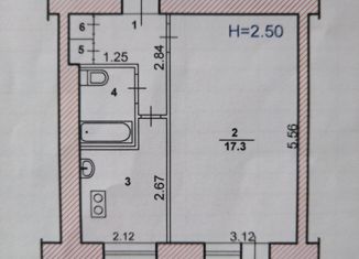 Однокомнатная квартира на продажу, 29.4 м2, Волжский, улица Академика Королёва, 1А
