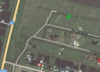 Продается участок, 8 сот., деревня Яр-Бишкадак, улица Азатлык