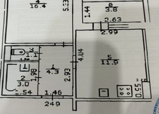 Продается 1-ком. квартира, 36.7 м2, Уфа, улица Мусы Джалиля, 74