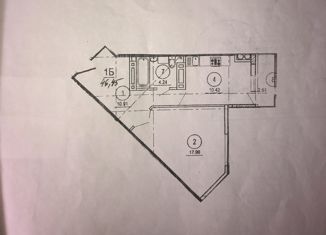Продажа 1-комнатной квартиры, 46.45 м2, Астрахань, улица Фурманова, 9, Кировский район