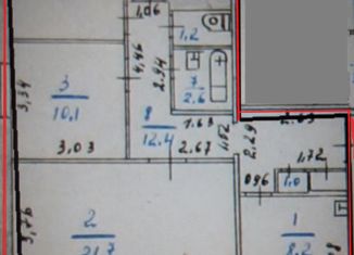 Продается 4-ком. квартира, 77 м2, Сысерть, улица Орджоникидзе, 41