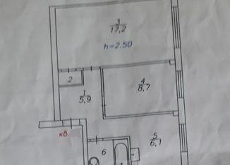 Продаю двухкомнатную квартиру, 41.8 м2, Красноярский край, Тихий переулок, 5