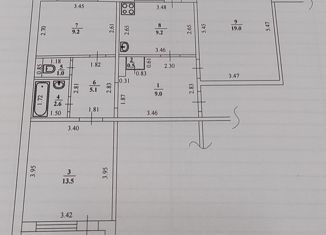Продажа 3-комнатной квартиры, 69.1 м2, поселок городского типа Алексеевка, Невская улица, 35