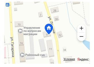 Продам 1-ком. квартиру, 18 м2, поселок городского типа Ленинское, улица Ленина, 9