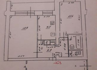 2-ком. квартира на продажу, 49.4 м2, Сызрань, проспект 50 лет Октября, 48