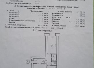 Продается двухкомнатная квартира, 49.2 м2, Ижевск, Динамовская улица, 130