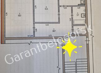Продаю 2-комнатную квартиру, 53.2 м2, Белогорск, улица 9 Мая, 159Б