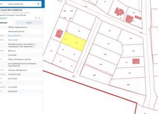 Продажа земельного участка, 8 сот., село Суворовское, Гаражный переулок, 6