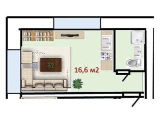 Продаю квартиру студию, 16.6 м2, Москва, улица Семёновский Вал, 10к2, метро Семеновская