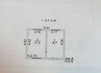 Продажа дома, 20 м2, СНТ Зелёный сад, Ключевая улица, 38