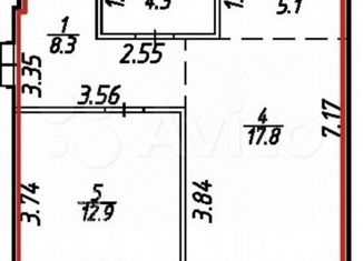 Продается 2-ком. квартира, 48.4 м2, Костомукша, улица Калевала, 40