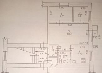 Продается 2-ком. квартира, 41.8 м2, рабочий посёлок Новониколаевский, Народная улица, 116