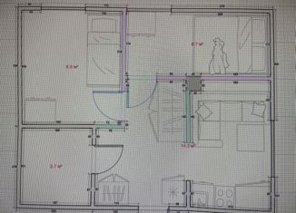 Продаю 2-ком. квартиру, 37 м2, Сочи, улица Ручей Видный, 61, Хоста