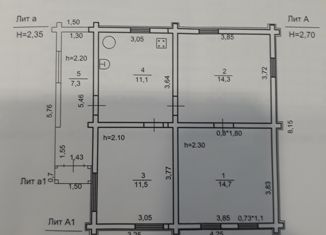 Дом на продажу, 51.6 м2, Белебей, улица Фурманова