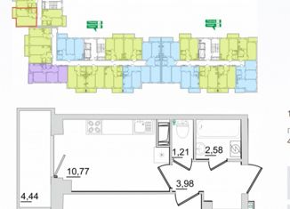 Продажа однокомнатной квартиры, 39.25 м2, Псковская область, улица Ижорского Батальона, 17