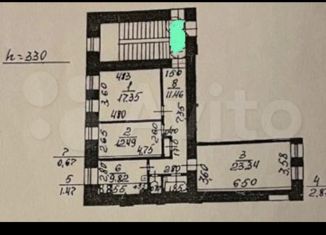 Трехкомнатная квартира на продажу, 80 м2, Санкт-Петербург, улица Жуковского, 30, улица Жуковского