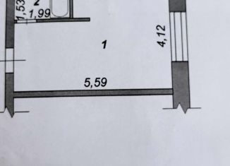 Продажа 1-ком. квартиры, 23 м2, Строитель, Октябрьская улица, 13А