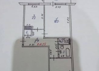 Продам 2-комнатную квартиру, 49.9 м2, Дубовка, улица имени Дзержинского, 84