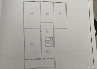 Продам 4-комнатную квартиру, 75.2 м2, город Кизилюрт, улица Гагарина, 74