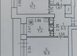 Продажа 2-ком. квартиры, 48 м2, Ижевск, Клубная улица, 60, жилой район Строитель