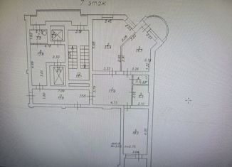 Продам 2-ком. квартиру, 80.6 м2, Краснодар, улица Бульварное Кольцо, 7/1, улица Бульварное Кольцо