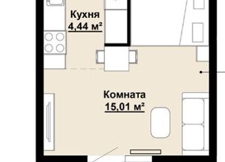 Продается квартира студия, 28.77 м2, Верхняя Пышма, ЖК Рифей, улица Машиностроителей, 23