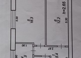 Продам 2-ком. квартиру, 42.8 м2, поселок Славный, Школьная улица, 4