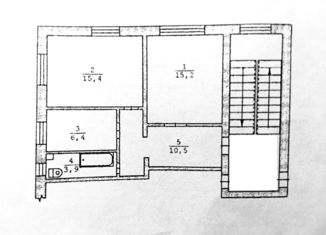 Продается двухкомнатная квартира, 51.4 м2, Артёмовский, улица Добролюбова, 14