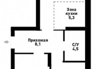 Продается 3-комнатная квартира, 65 м2, Барнаул, Промышленная улица, 4, ЖК Новая пристань