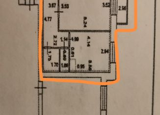 Продается однокомнатная квартира, 43.6 м2, Мценск, улица Машиностроителей, 17/1