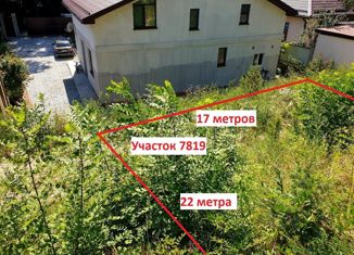 Продажа земельного участка, 4 сот., село Мысхако, Парковая улица, 4
