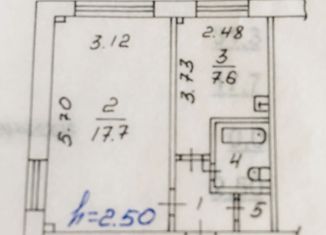 Продается однокомнатная квартира, 31.3 м2, Красноярск, улица Энергетиков, 38, Ленинский район