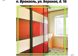 Продаю 3-ком. квартиру, 64 м2, поселок Береговой, улица Беринга, 16