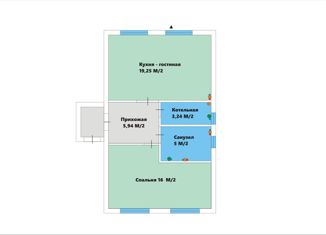 Продаю дом, 50 м2, поселок Приуральский, Кленовая улица